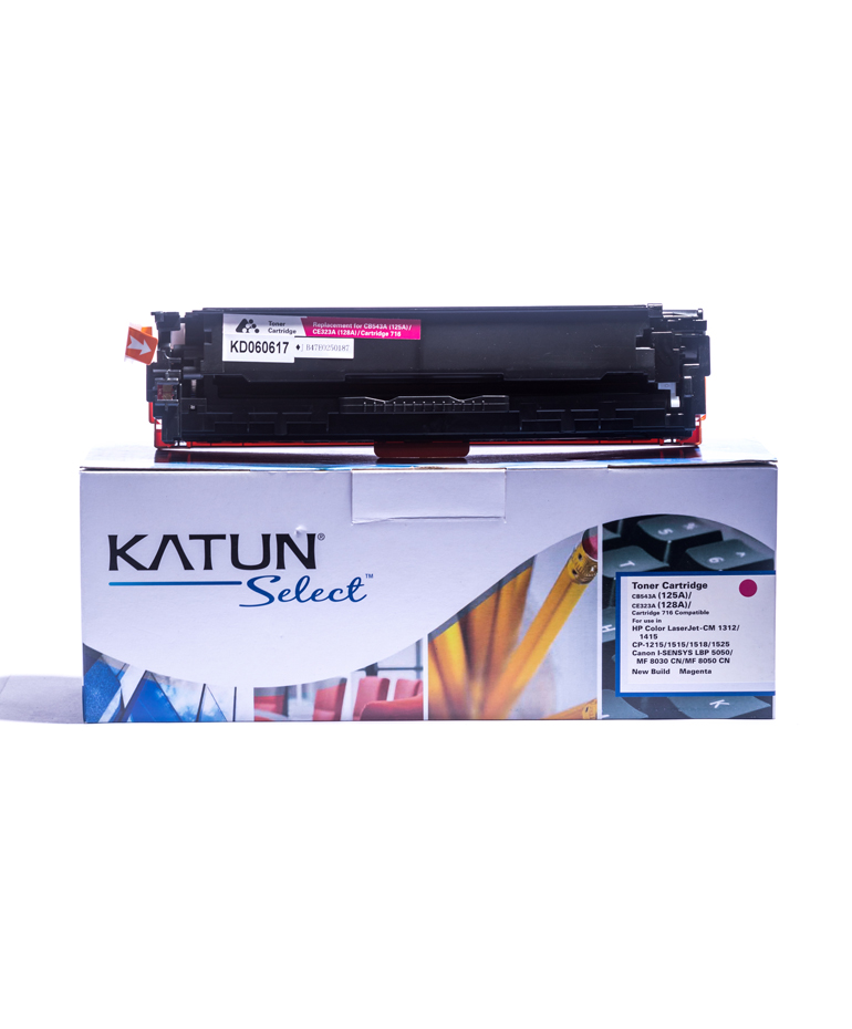 cartucho de toner compatível magenta hp cp1525 cb543a 1,4k katun select