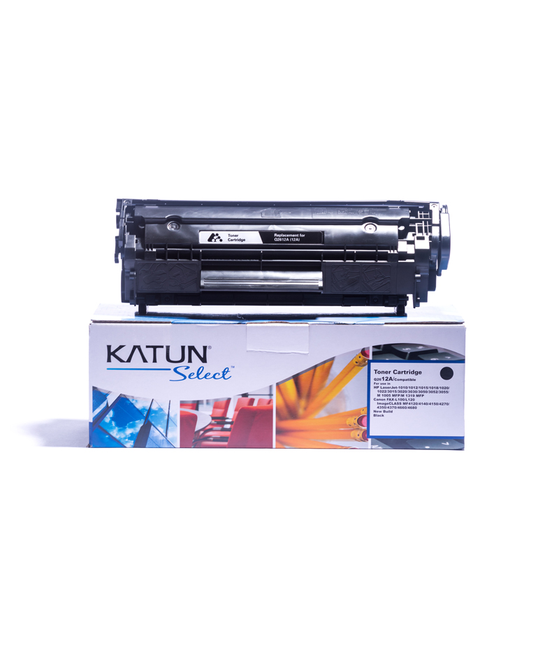 cartucho de toner compatível hp 1010 2612a 2k katun select
