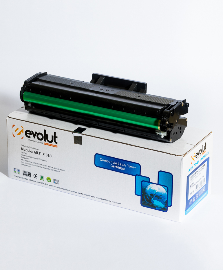 cartucho de toner compatível samsung ml2165 scx3405 d101 evolut - Imagem 2